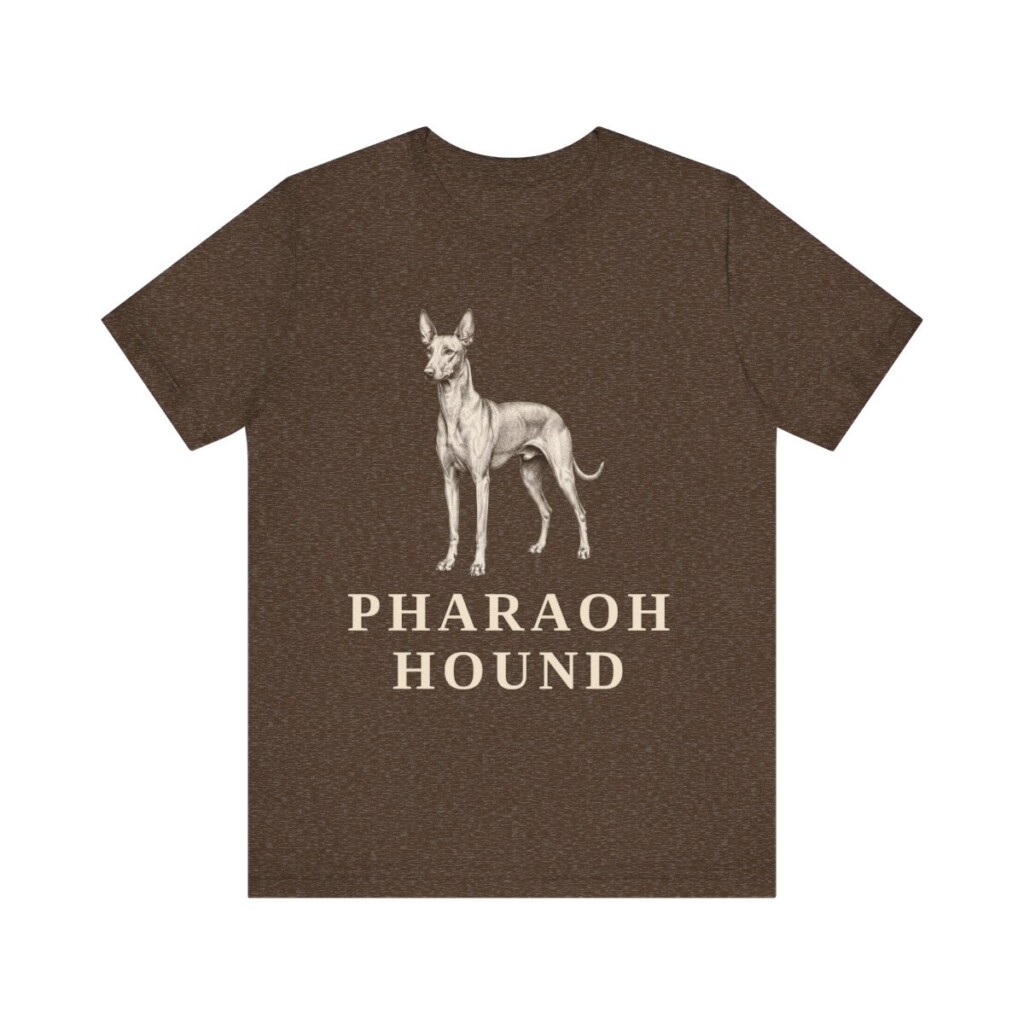 Pharaoh Hound Lover Shirt, Vintage Dog Sketch Tee, Dog Lover Gift