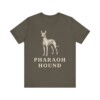 Pharaoh Hound Lover Shirt, Vintage Dog Sketch Tee, Dog Lover Gift