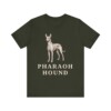 Pharaoh Hound Lover Shirt, Vintage Dog Sketch Tee, Dog Lover Gift