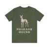 Pharaoh Hound Lover Shirt, Vintage Dog Sketch Tee, Dog Lover Gift