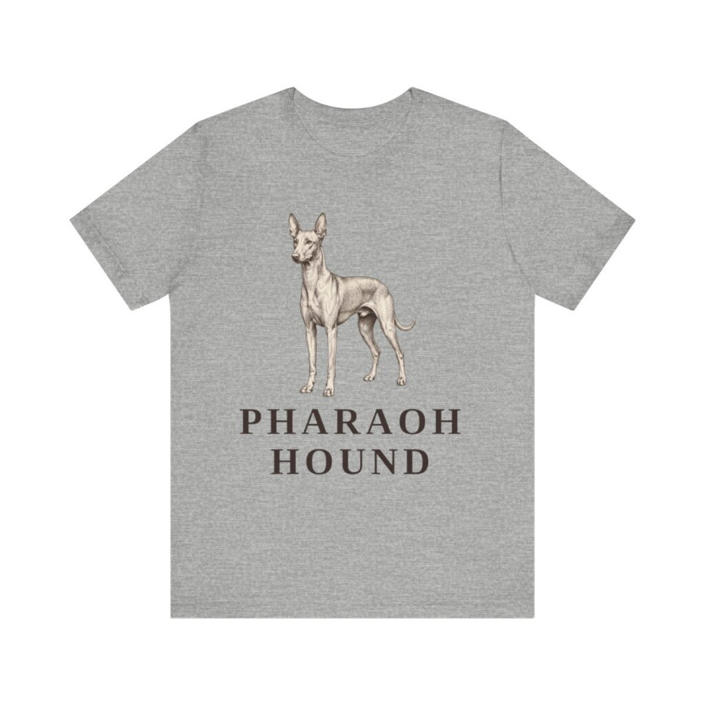 Pharaoh Hound Lover Shirt, Vintage Dog Sketch Tee, Dog Lover Gift
