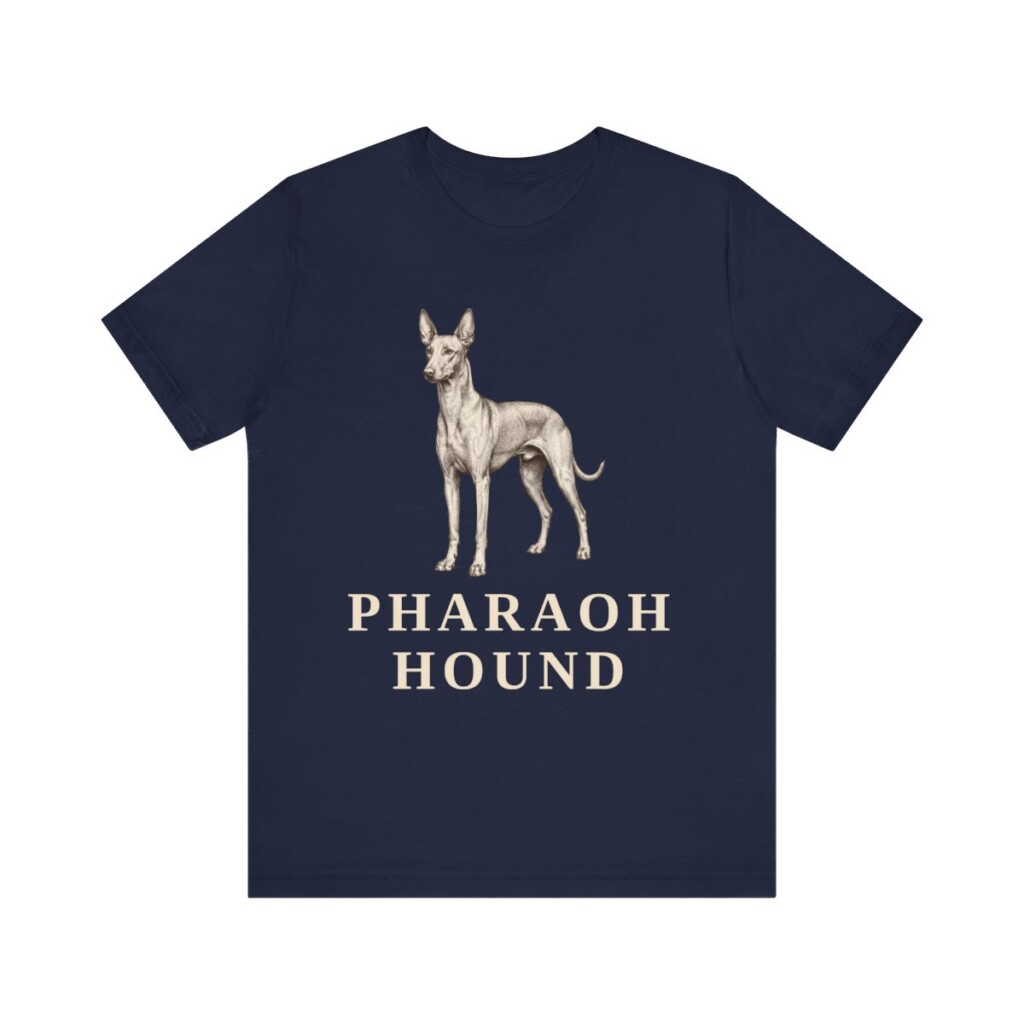 Pharaoh Hound Lover Shirt, Vintage Dog Sketch Tee, Dog Lover Gift