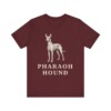 Pharaoh Hound Lover Shirt, Vintage Dog Sketch Tee, Dog Lover Gift