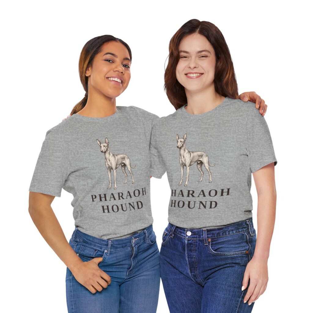 Pharaoh Hound Lover Shirt, Vintage Dog Sketch Tee, Dog Lover Gift