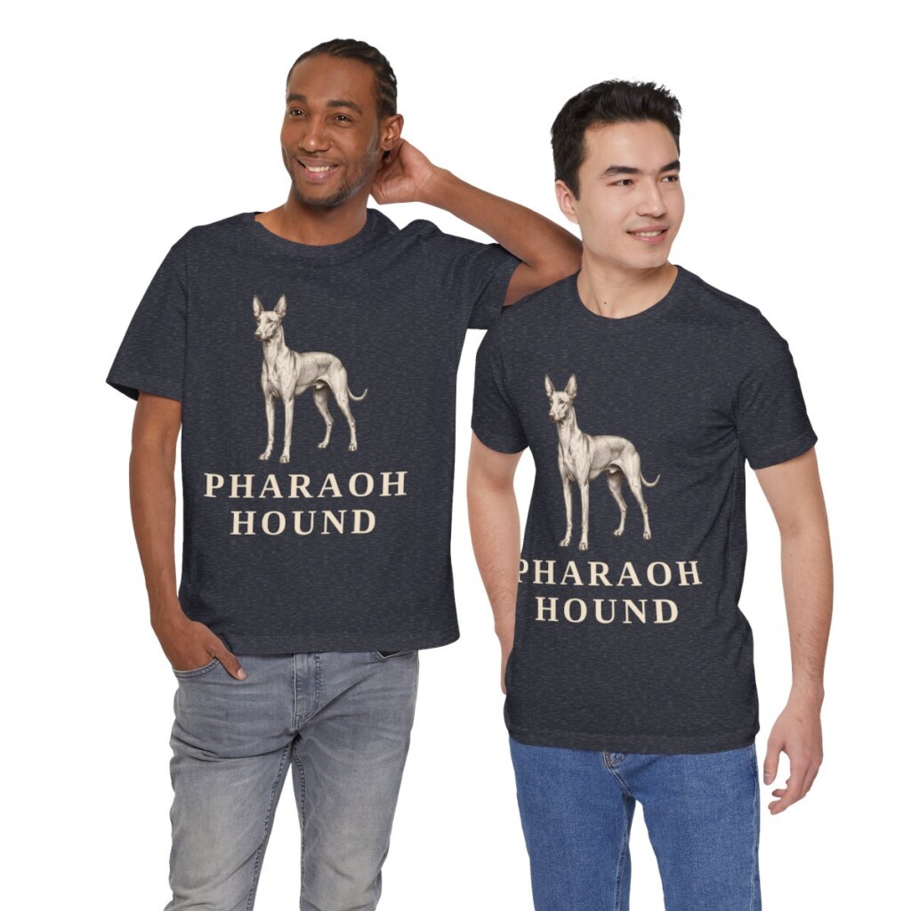 Pharaoh Hound Lover Shirt, Vintage Dog Sketch Tee, Dog Lover Gift