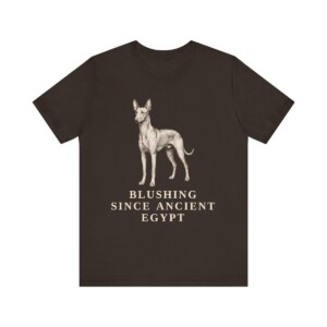 Pharaoh Hound Humor Shirt, Vintage Dog Sketch Tee, Dog Humor Gift
