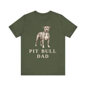 Pit Bull Dad Shirt, Vintage Dog Sketch Tee, Dog Dad Gift
