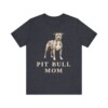 Pit Bull Mom Shirt, Vintage Dog Sketch Tee, Dog Mom Gift