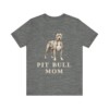 Pit Bull Mom Shirt, Vintage Dog Sketch Tee, Dog Mom Gift