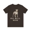 Pit Bull Mom Shirt, Vintage Dog Sketch Tee, Dog Mom Gift