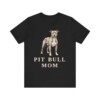 Pit Bull Mom Shirt, Vintage Dog Sketch Tee, Dog Mom Gift