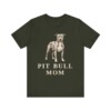Pit Bull Mom Shirt, Vintage Dog Sketch Tee, Dog Mom Gift