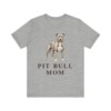 Pit Bull Mom Shirt, Vintage Dog Sketch Tee, Dog Mom Gift