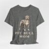 Pit Bull Mom Shirt, Vintage Dog Sketch Tee, Dog Mom Gift
