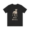 Pit Bull Lover Shirt, Vintage Dog Sketch Tee, Dog Lover Gift
