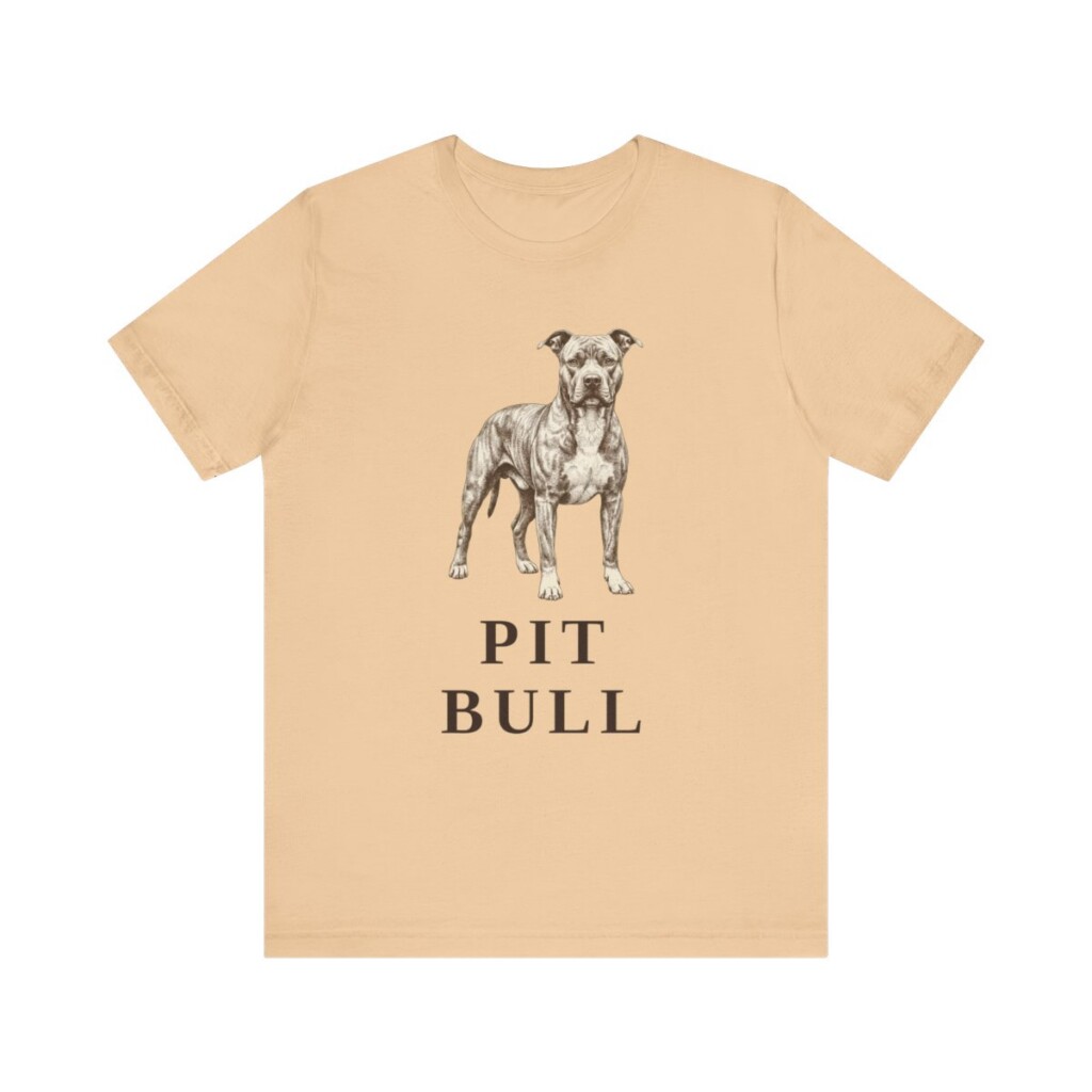 Pit Bull Lover Shirt, Vintage Dog Sketch Tee, Dog Lover Gift