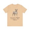 Pit Bull Humor Shirt, Vintage Dog Sketch Tee, Dog Humor Gift