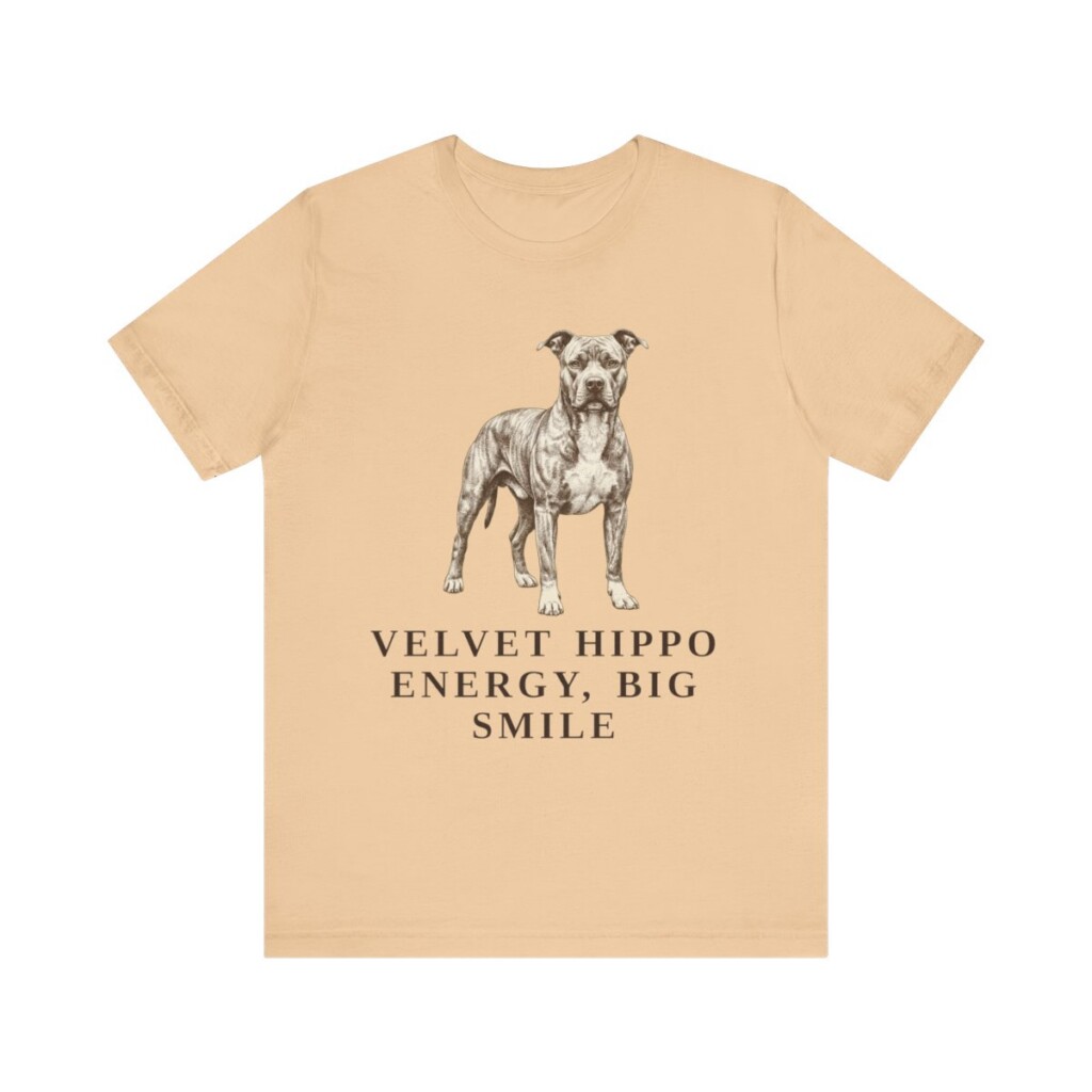 Pit Bull Humor Shirt, Vintage Dog Sketch Tee, Dog Humor Gift