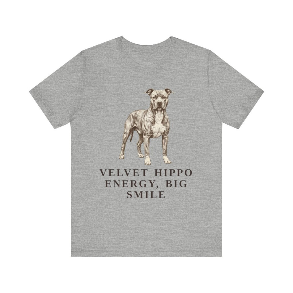 Pit Bull Humor Shirt, Vintage Dog Sketch Tee, Dog Humor Gift