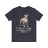 Pit Bull Humor Shirt, Vintage Dog Sketch Tee, Dog Humor Gift