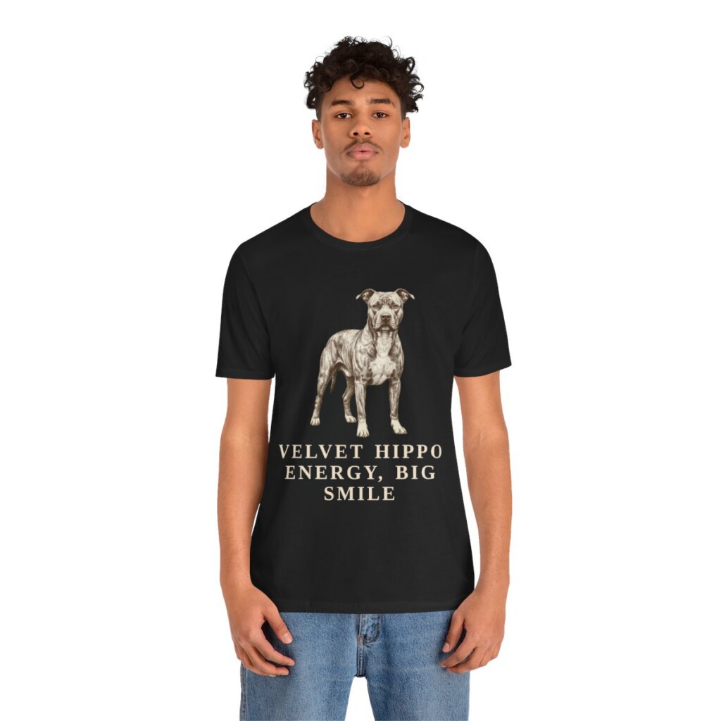 Pit Bull Humor Shirt, Vintage Dog Sketch Tee, Dog Humor Gift
