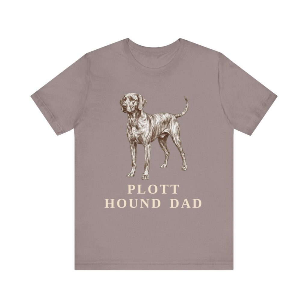 Plott Hound Dad Shirt, Vintage Dog Sketch Tee, Dog Dad Gift