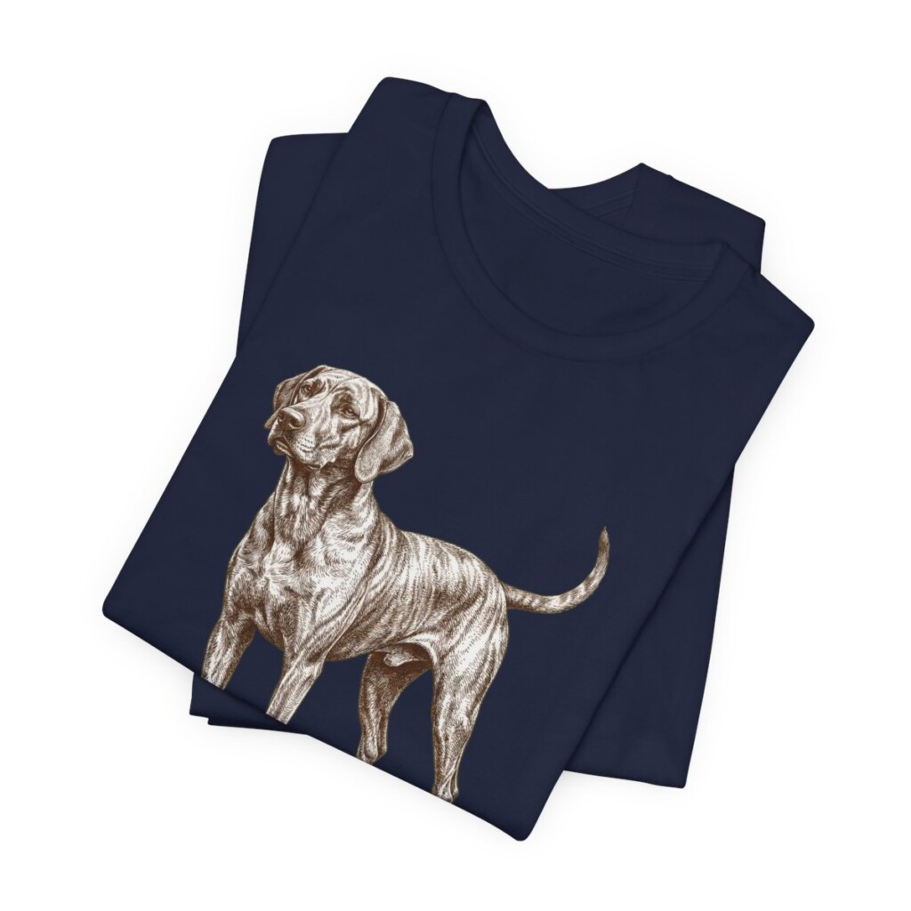 Plott Hound Dad Shirt, Vintage Dog Sketch Tee, Dog Dad Gift