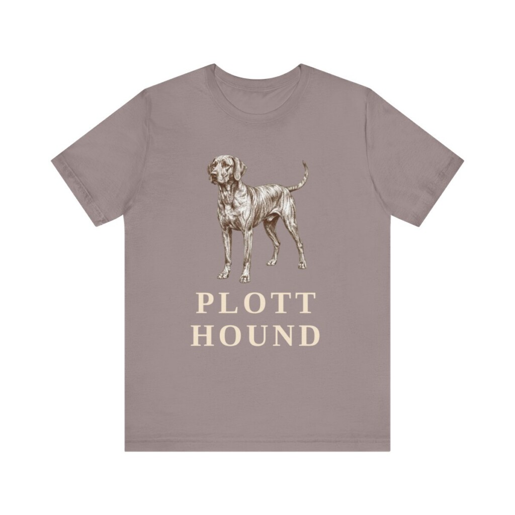Plott Hound Lover Shirt, Vintage Dog Sketch Tee, Dog Lover Gift