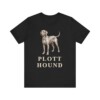 Plott Hound Lover Shirt, Vintage Dog Sketch Tee, Dog Lover Gift