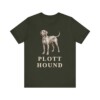 Plott Hound Lover Shirt, Vintage Dog Sketch Tee, Dog Lover Gift