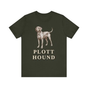 Plott Hound Lover Shirt, Vintage Dog Sketch Tee, Dog Lover Gift