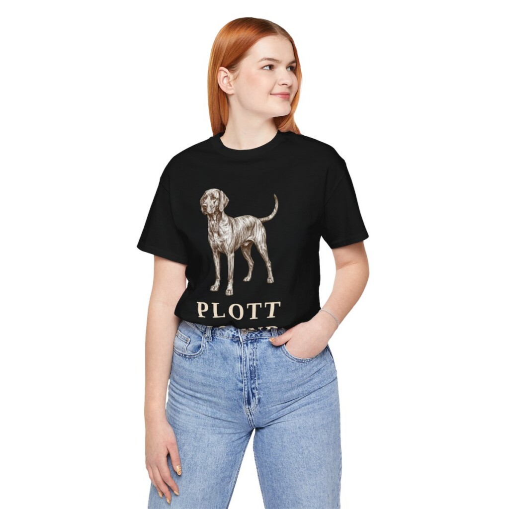 Plott Hound Lover Shirt, Vintage Dog Sketch Tee, Dog Lover Gift