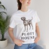 Plott Hound Lover Shirt, Vintage Dog Sketch Tee, Dog Lover Gift