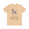 Plott Hound Humor Shirt, Vintage Dog Sketch Tee, Dog Humor Gift