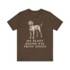 Plott Hound Humor Shirt, Vintage Dog Sketch Tee, Dog Humor Gift
