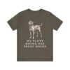 Plott Hound Humor Shirt, Vintage Dog Sketch Tee, Dog Humor Gift