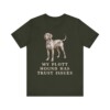 Plott Hound Humor Shirt, Vintage Dog Sketch Tee, Dog Humor Gift