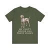 Plott Hound Humor Shirt, Vintage Dog Sketch Tee, Dog Humor Gift