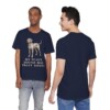 Plott Hound Humor Shirt, Vintage Dog Sketch Tee, Dog Humor Gift