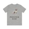 Pointer Dad Shirt, Vintage Dog Sketch Tee, Dog Dad Gift
