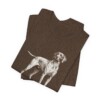 Pointer Dad Shirt, Vintage Dog Sketch Tee, Dog Dad Gift