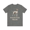 Pointer Mom Shirt, Vintage Dog Sketch Tee, Dog Mom Gift