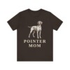 Pointer Mom Shirt, Vintage Dog Sketch Tee, Dog Mom Gift