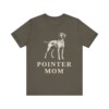 Pointer Mom Shirt, Vintage Dog Sketch Tee, Dog Mom Gift