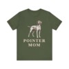 Pointer Mom Shirt, Vintage Dog Sketch Tee, Dog Mom Gift