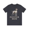 Pointer Mom Shirt, Vintage Dog Sketch Tee, Dog Mom Gift