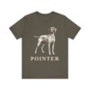 Pointer Lover Shirt, Vintage Dog Sketch Tee, Dog Lover Gift
