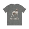 Pointer Lover Shirt, Vintage Dog Sketch Tee, Dog Lover Gift