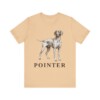 Pointer Lover Shirt, Vintage Dog Sketch Tee, Dog Lover Gift