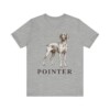 Pointer Lover Shirt, Vintage Dog Sketch Tee, Dog Lover Gift
